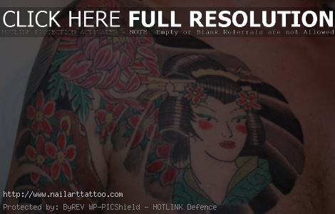 japanese chest plate tattoos