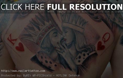 king and queen chess piece tattoo