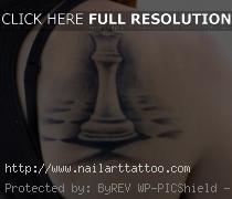 king chess piece tattoo