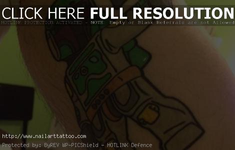 lego boba fett tattoo