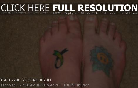 lymphoma cancer ribbon tattoos pictures