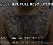 male chest tattoos quotes