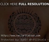 maori chest shoulder tattoos