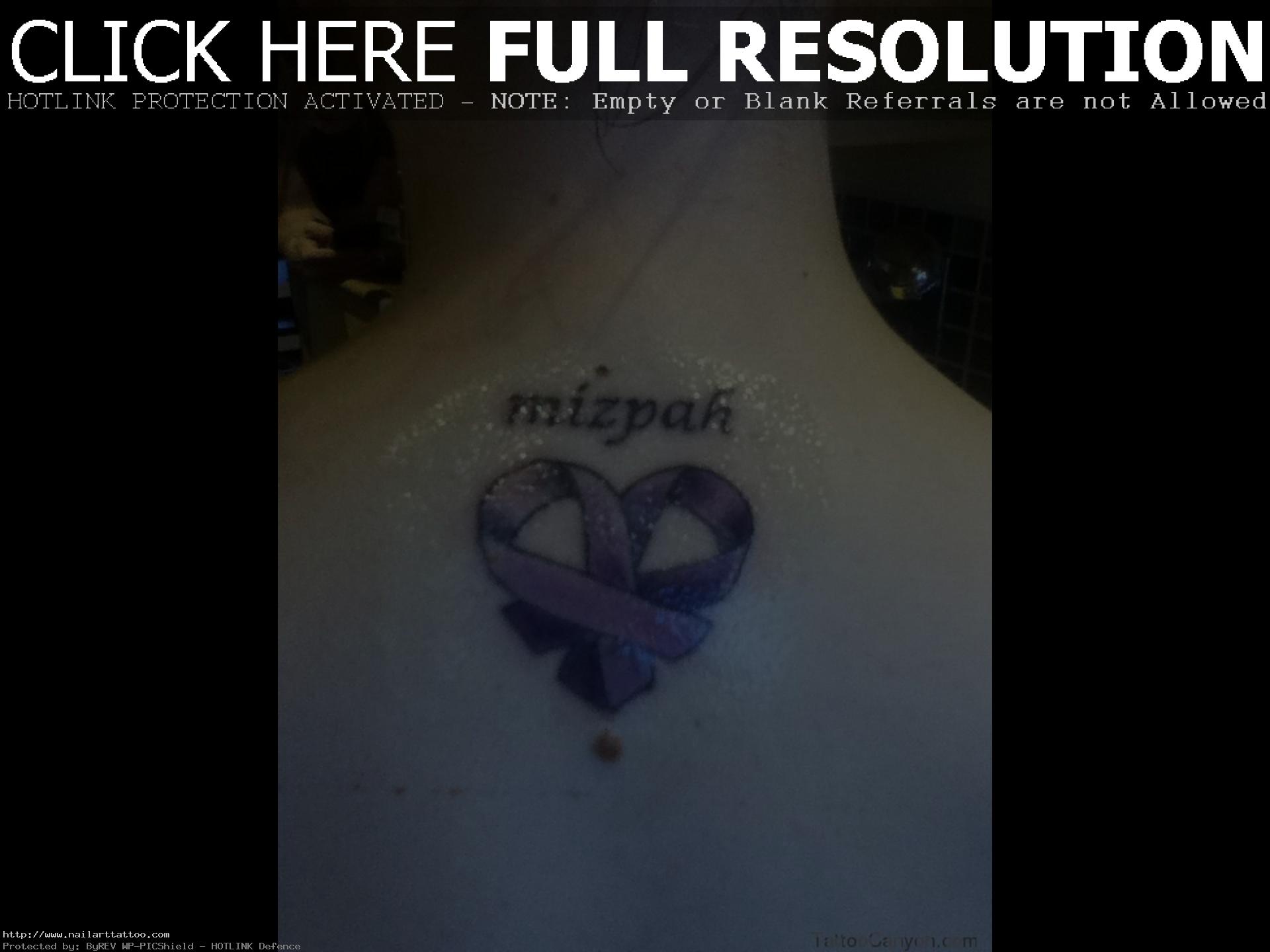 Cancer Ribbon Tattoo Ideas