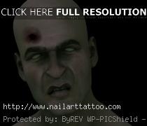 realistic bullet hole tattoo