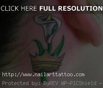 small calla lily tattoos