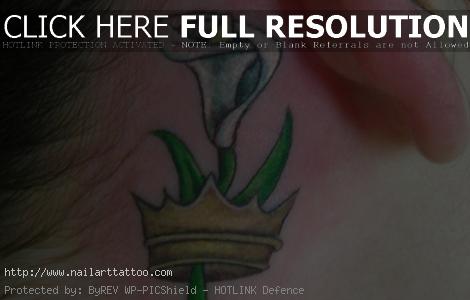 small calla lily tattoos