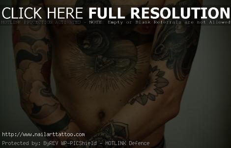 small chest tattoo for men