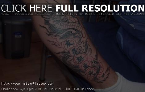 small chinese dragon tattoo designs