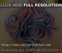 storm cloud tattoos designs