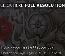 time clock tattoo designs