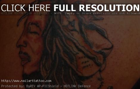 tribal bob marley tattoos