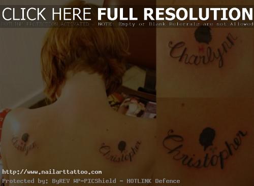 unique child name tattoos