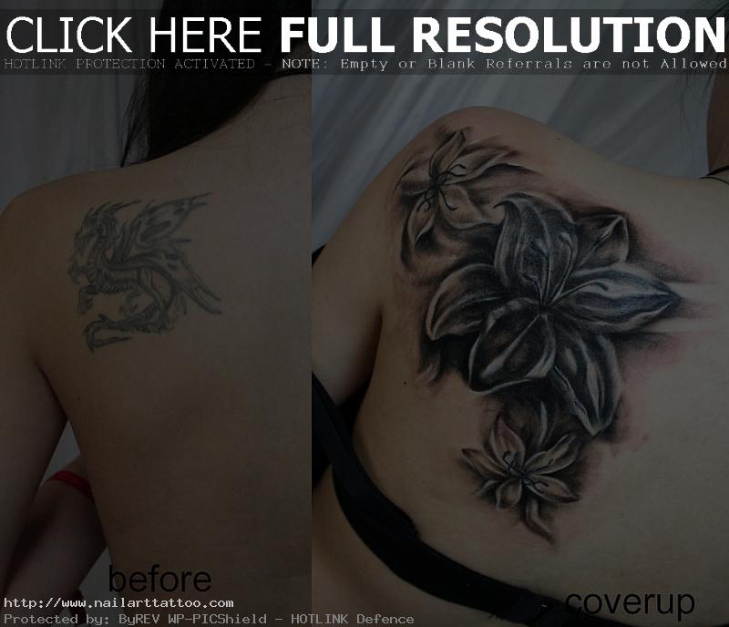 Black Cover Up Tattoo Ideas