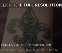 celtic fleur de lis tattoo designs