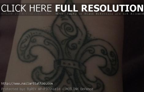 celtic fleur de lis tattoo designs