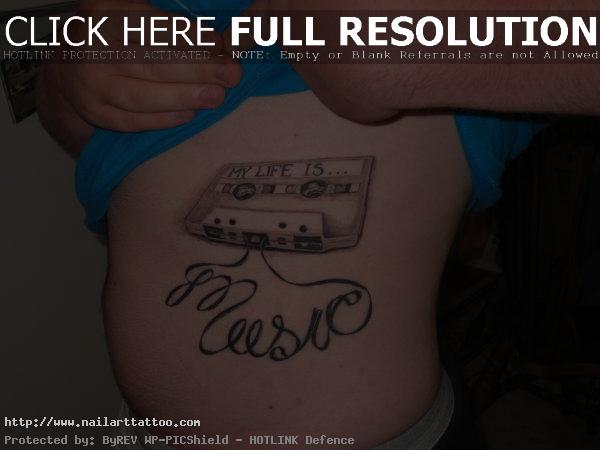cool music tattoos