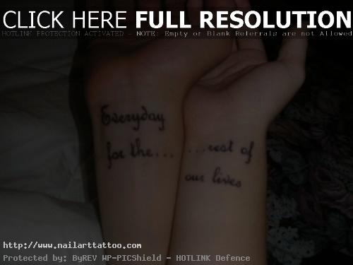 couples matching tattoos