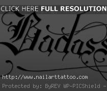 create tattoo font