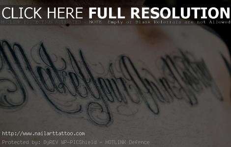 create your own tattoo lettering
