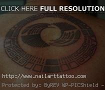 crop circle tattoo