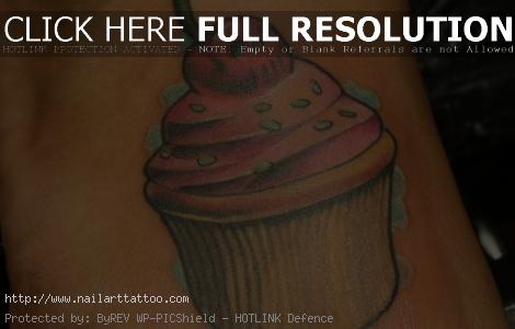 cupcake tattoo designs