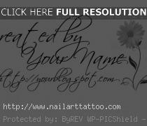 cursive font generator for tattoos