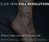 cute ankle tattoos