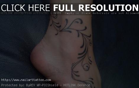 cute ankle tattoos