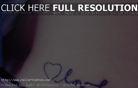 cute love tattoos