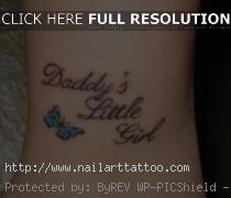 daddy s little girl tattoos