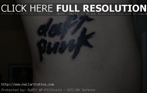 daft punk tattoo