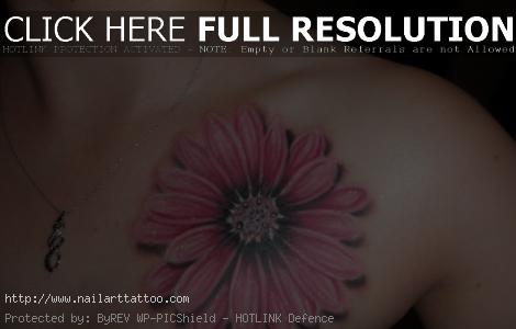 daisy flower tattoos