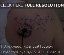 dandelion tattoo designs