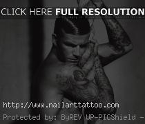 david beckhams tattoos