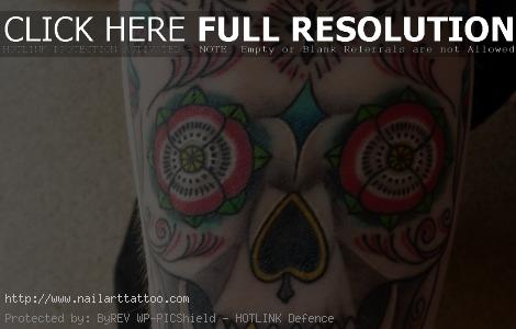 day of dead tattoos