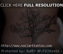 dead tree tattoo