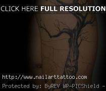 dead tree tattoos