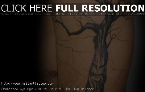 dead tree tattoos