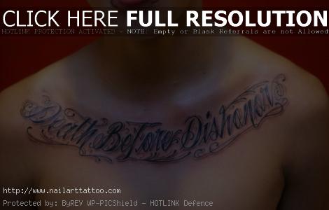 death before dishonor tattoo designs