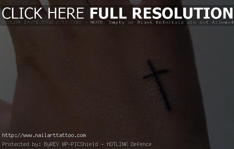 demi lovato cross tattoo