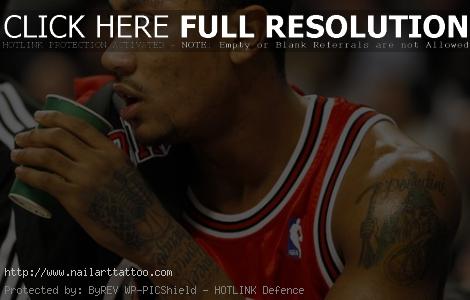 derrick rose tattoo