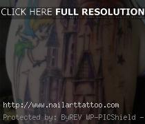 disney castle tattoo