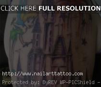 disney castle tattoo