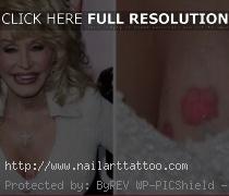 dolly parton tattoo