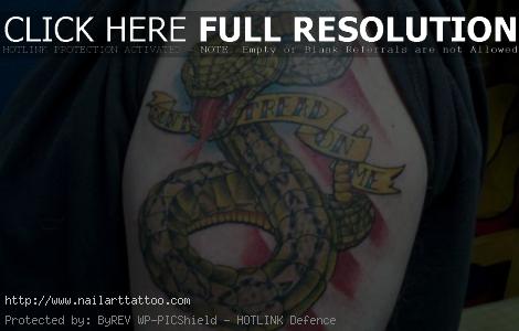 don t tread on me tattoos