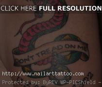 dont tread on me tattoo