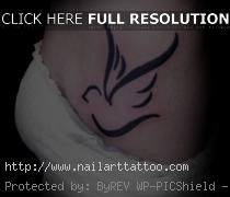 dove outline tattoo