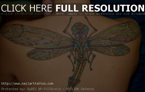 dragon fly tattoos