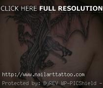 dragon shoulder tattoos men